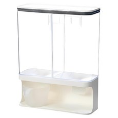 ROYALLIN 蘿林嚴選 自助式儲米桶 密封防蟲防潮 雙出, 3L, 1個, Transparent