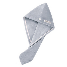 Cicibella 乾髮帽, 快速乾髮 超強吸水力 親膚舒適, 藍色, 1條