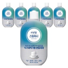 자연퐁 스팀워시 식기세척기용 분말 세제, 450g, 6개
