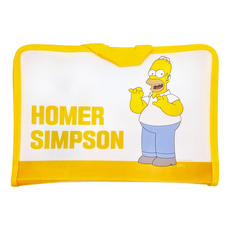 Disney 迪士尼 辛普森家族手提拉鍊檔案夾 340 x 240mm, 荷馬黃, 1個