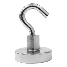 COMET 超強力磁鐵掛鉤 E32 PM3234, 銀色, 5個