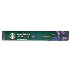 STARBUCKS 星巴克 特濃烘焙膠囊咖啡 Nespresso咖啡機適用, 5.7g, 10顆, 1盒