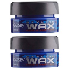 GATSBy 持久定型腊 藍色, 80g, 2罐