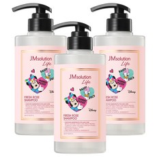 JMsolution 肌司研 迪士尼聯名香氛洗髮精 柑橘玫瑰香, 500ml, 3個