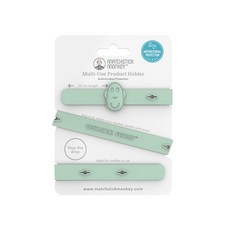 MATCHSTICK Monkey多功能產品固定器, 防掉帶, 固齒器, 薄荷猴, 三個月以上, 1個