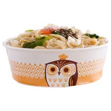 ounce Damda貓頭鷹多用途紙容器1080ml, 100個, 1件