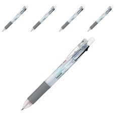 사라사 멀티펜 3+S 0.5mm SJ3, 투명, 5개