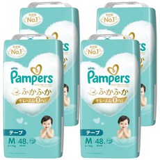 Pampers 幫寶適 日本境內版 黏貼型尿布 6~11kg, M, 192片