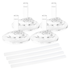 VANADA 替換吸管 2入+吸嘴 2入組, 2組, 單色(260ml容器適用)