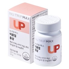Nu:trip Max 紅蔘膠囊, 30g, 1罐