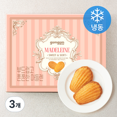 곰곰 부드럽고 쫀쫀한 마들렌 (냉동), 16g, 3개, 30개입