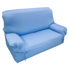 J&N 防蚊彈性沙發便利套 92% 聚酯纖維 8% 彈性纖維, 藍色, 1件