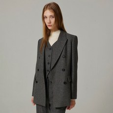 NICE CLAUP 女款雙排扣外套 N234MWJA63