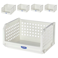 KEYWAY 聯府 開放式整理架 P5-0079 M(320 x 257 x 190mm), 白色, 6個