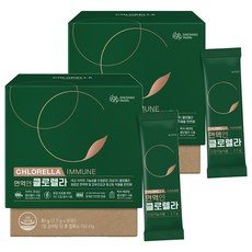 대상웰라이프 면역엔 클로렐라, 81g, 2개