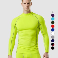 아르메데스 남성용 사계절 언더레이어 터틀 상의 AR-67