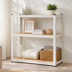 코멧 앵글 선반 3단, 화이트