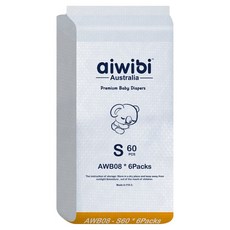 aiwibi 愛薇彼 夜用甄柔瞬吸黏貼型紙尿褲, 360片, S