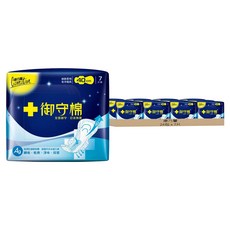 康乃馨 御守棉衛生棉 護翼型, 夜用極長型(40cm), 7片, 24包