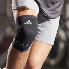 아디다스피트니스 에어로레디 무릎 보호대, 1개, 블랙