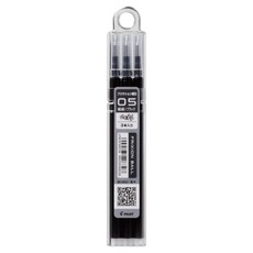 프릭션 볼 노크 볼펜용 리필심 0.5mm, 흑, 3개