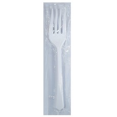 Draw a Life 獨立包裝一次性叉子 16cm 白色, 300支, 1組