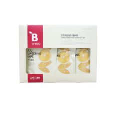 B 橘子脆片3包組, 20克, 3個