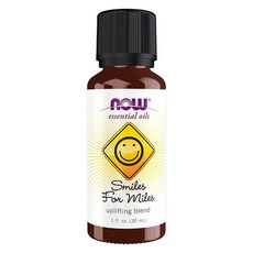 NOW Foods 微笑萬里複方純精油, 甜橙 + 佛手柑 + 葡萄柚 + 薑 + 香草 + 萊姆 + 檸檬 + 肉桂 + 肉豆蔻, 30ml, 1瓶