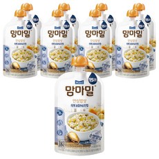 맘마밀 안심밥상 레토르트 이유식, 전복 모듬채소진밥, 140g, 9개