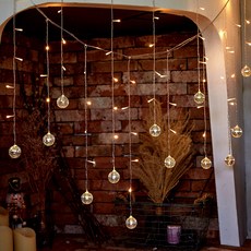 ASPASIA 派對燈串 56顆入 4m, 混色