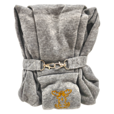 單肩斜跨外出旅行背包 寵物頭部可以探出透氣, 灰色, 1個