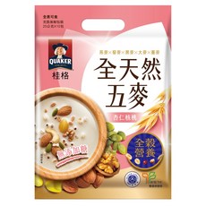 QUAKER 桂格 全天然五麥 杏仁核桃, 250g, 1袋