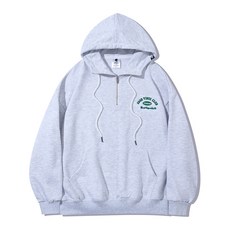 ghostrepublic CLUB Ivy 寬鬆版拉鍊連帽T恤 GHT-474