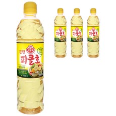 OTTOGI 不倒翁 泡菜醋, 900ml, 4瓶