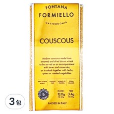 FONTANA FORMIELLO 中等 庫斯庫斯, 500g, 義大利產品, 3包