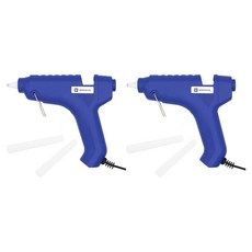 WHASHIN 熱熔膠槍 大 GL-40W + 熱熔膠條 11mm 2入, 2個