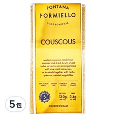 FONTANA FORMIELLO 中等 庫斯庫斯, 500g, 義大利產品, 5包