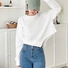 Lalaon Elfree 側邊開衩大學T