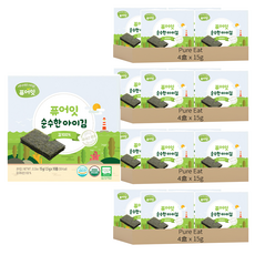 Pure Eat 孩童紫菜 Set 15g, 16盒, 無調味