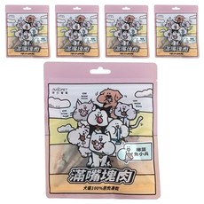 nu4PET 陪心寵糧 滿嘴塊肉凍乾零食，蝦爆了鮮蝦 犬貓100%原肉凍乾, 5包, 20g