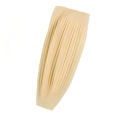 CUSSO 隨處可用多用途防水袖套 乳膠羅紋 雙層 2入, 淺黃色