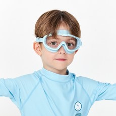 코코릭 유아용 큐브 물안경, 큐브스카이, 1개