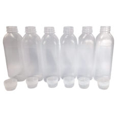 擠壓式調味瓶子Set 500mL 食品級PP材質, 6個