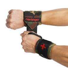 하빈져 레드라인 리스트랩 양손세트, 1세트, 카모