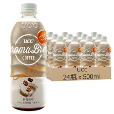 ucc AROMA艾洛瑪拿鐵, 500ml, 24瓶