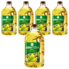 福壽實業 純芥花油 非基改芥花 煎煮炒炸皆宜 油質穩定, 2L, 5瓶
