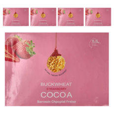 玉民 黃金蕎麥草莓球 天然蕎麥 草莓可可 10克 x 3份 x 3盒裝, 50g, 5盒