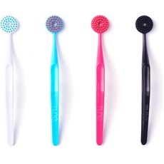 TUNG Brush&Gel 舌苔刷 4入+防塵蓋 4入, 1組