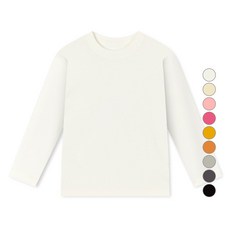 unifriend 兒童基本款長袖寬鬆T恤