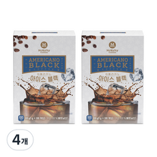 McNulty Coffee 冰美式即溶咖啡粉, 1g, 100條, 4盒